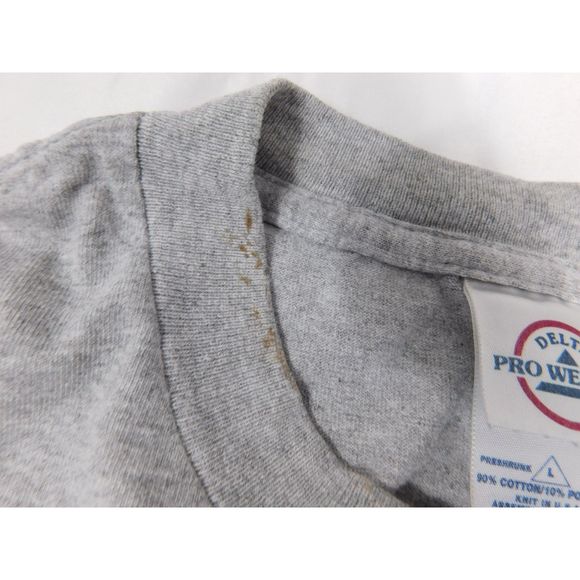 Vintage Y2K 2001 Dr. Seuss How the Grinch Stole Christmas Short Sleeve T-shirt L - Picture 16 of 16